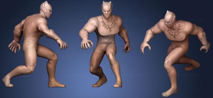 3D model Black Panther (STL)